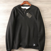 美单好货 华夫格加绒加厚套头卫衣 男士 49美刀 外贸原单秋冬新品