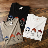 贴身炒鸡舒服 T恤 男休闲百搭舒适柔软纯棉印花短袖 港潮夏季 新品