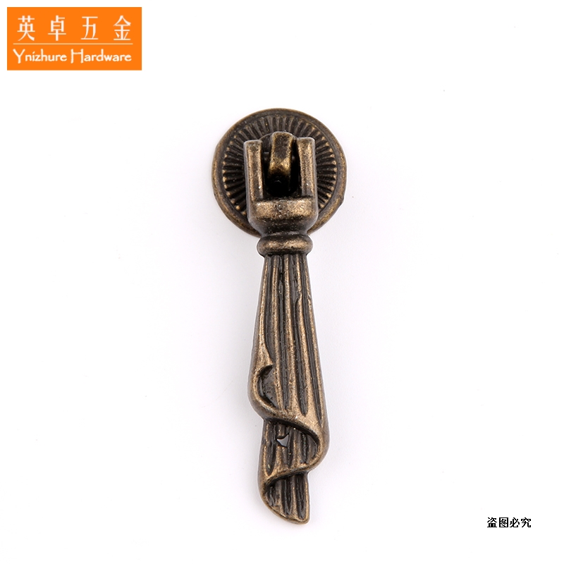 单孔仿古衣柜包装盒抽屉拉手
