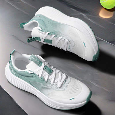 李宁运动鞋男鞋2025夏季新款SOFT轻便减震耐磨透气跑步鞋AGLU087