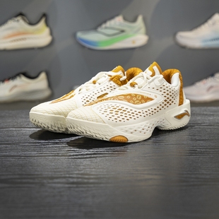 李宁反伍5 LOW 运动鞋男款2026春季新款运动舒适耐磨实战篮球鞋子