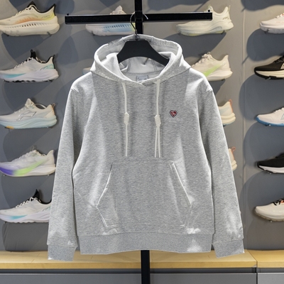 李宁卫衣女款2025冬季新款加绒保暖宽松百搭运动潮流时尚连帽套头