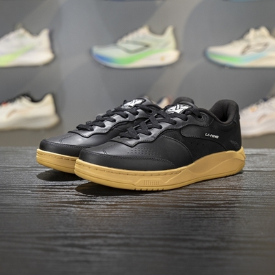 李宁和光男款舒适软弹板鞋经典休闲鞋2025冬季新款软底轻便运动鞋