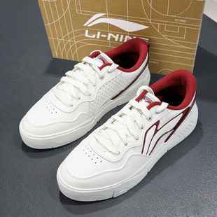 李宁COMMON 80S板鞋男款2026春季新款男士休闲鞋运动鞋厚底小白鞋
