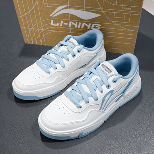 李宁COMMON 80s板鞋女款2026春季新款女士运动鞋潮流休闲鞋小白鞋