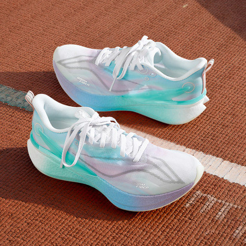 李宁赤兔8PRO轻量高回弹竞速训练跑鞋女鞋2025秋冬新款学生运动鞋