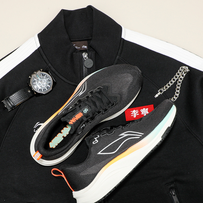 李宁赤兔8跑步鞋男2025秋冬新款轻便训练运动鞋加厚青少年学生鞋