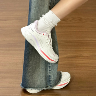 李宁运动鞋女款2025冬季新款网面透气软底耐磨防滑轻便减震跑步鞋