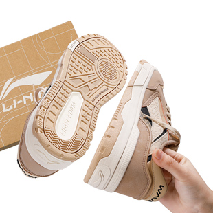 李宁惟吾LOW舒适软弹经典百搭休闲鞋男款2025冬季新款板鞋运动鞋