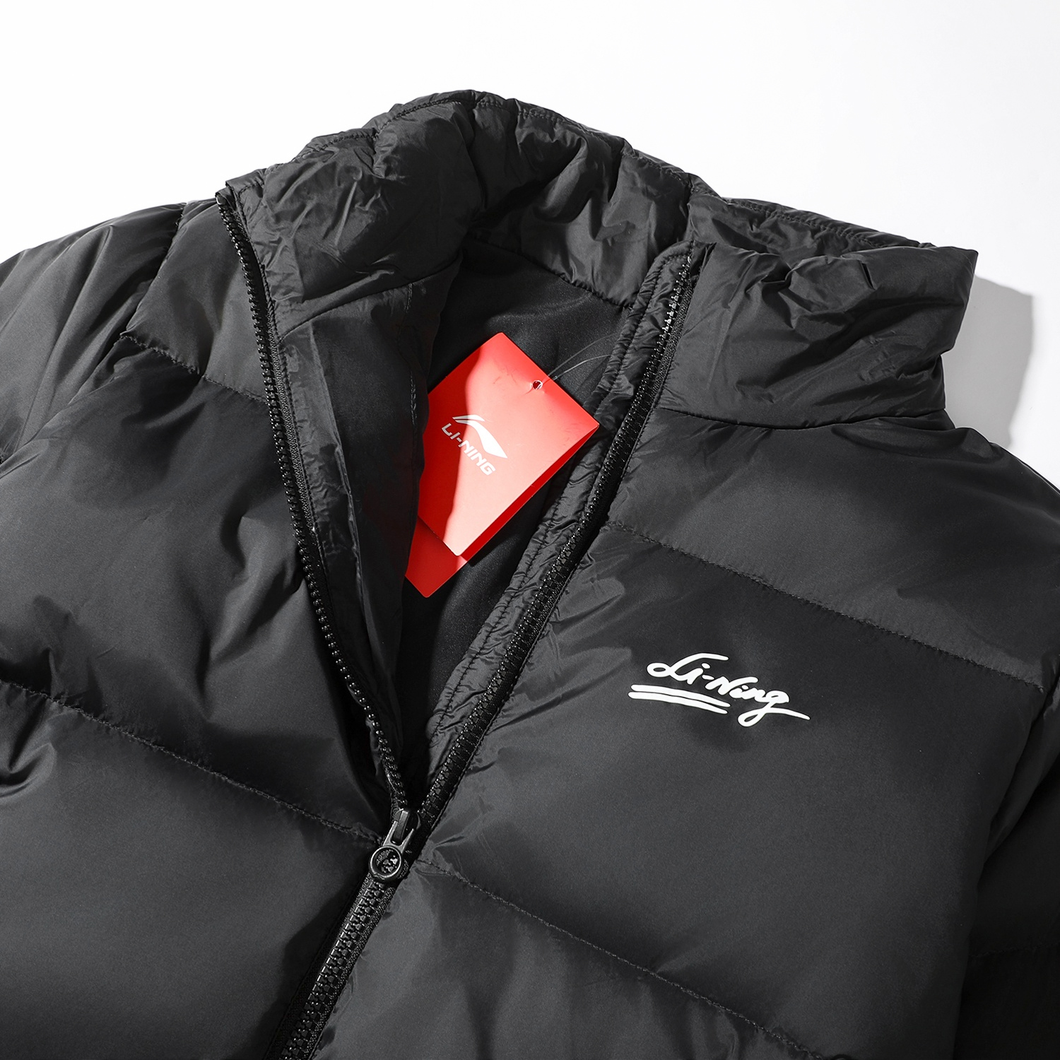 李宁运动潮流系列鸭绒短羽绒服女款2025冬季新款加厚保暖防风外套