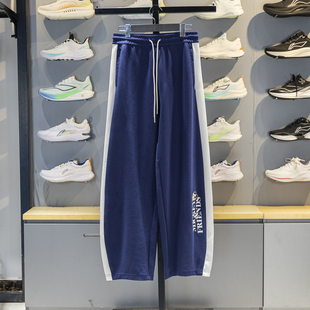 宽松百搭休闲裤 李宁卫裤 直筒吸汗时尚 新款 子 米妮联名系列2025秋季