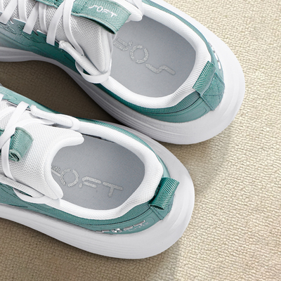 李宁跑步鞋男款2025夏季新款SOFT轻便减震耐磨透气运动鞋AGLU087