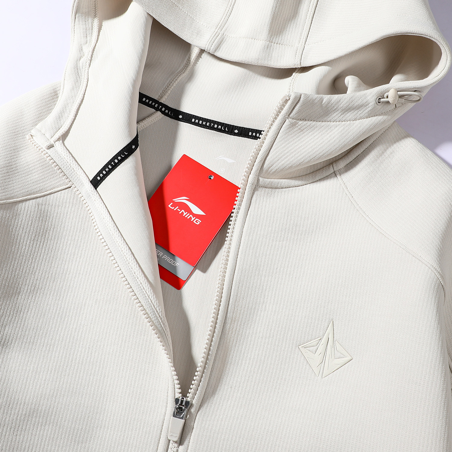 李宁卫衣男款2026春季新款男士运动跑步保暖防风开衫连帽休闲外套