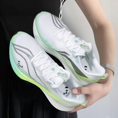 李宁赤兔8PRO轻量高回弹竞速训练跑鞋女2025秋冬新款青少年跑步鞋