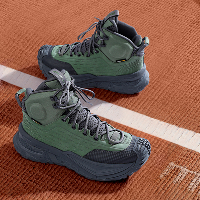李宁户外CF溯行川HIGH防泼水户外徒步鞋男女款2025冬季新款运动鞋