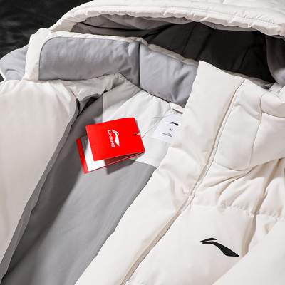 李宁长款羽绒服2024冬季