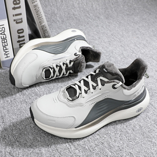 FLEECE加绒保暖潮流休闲鞋 男2025冬季 新款 李宁SOFT 运动鞋 PLUS