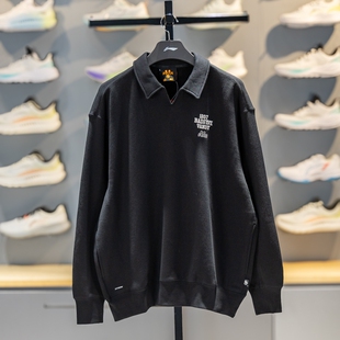 李宁反伍卫衣男款2026春季新款男士少不入川运动休闲宽松无帽外套