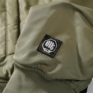 潮流无帽开衫 李宁反伍系列棉夹克男款 时尚 新款 飞行员外套 2025冬季