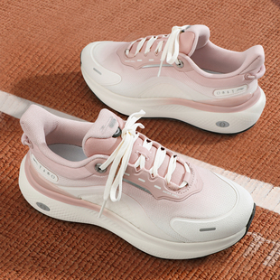女款 2运动鞋 2026春季 新款 李宁SOFT 软底防滑轻便百搭休闲鞋 PLUS