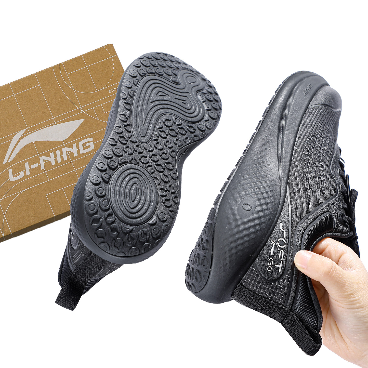 正牌李宁SOFT GO 3运动鞋男款2026春季新款潮流休闲鞋男士跑步鞋,运动鞋new,运动休闲鞋,淘宝优惠券,粉丝福利购,淘宝优惠卷