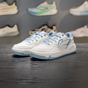 正牌李宁COMMON 80s板鞋女款2026春季新款女士休闲鞋运动鞋小白鞋