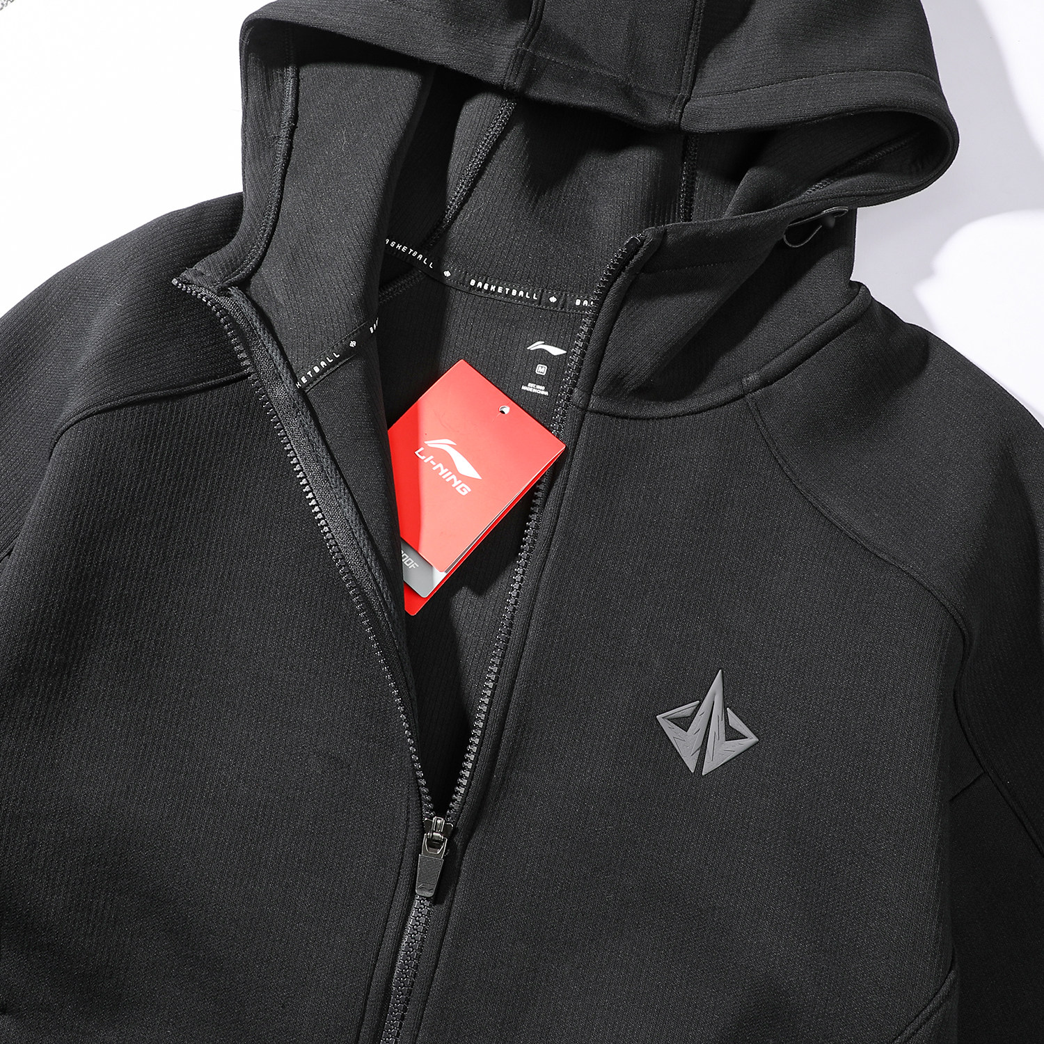 李宁卫衣男款2026春季新款男士运动跑步保暖防风开衫连帽休闲外套