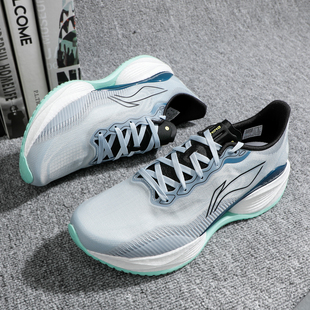 李宁超轻22轻质缓震跑步鞋男款2025秋季新款网面透气轻便运动鞋子