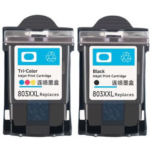 【803墨盒惠普原装品质】hp/惠普803打印机彩色墨盒 兼容hp803喷墨墨水盒 黑色墨水可加墨【原装品质】