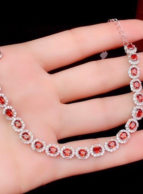 莫桑比克宝石时尚风大气送礼手链