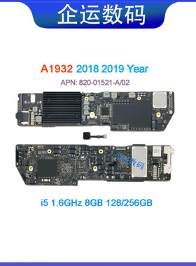 适用Macbook 主板A1932  i5 i6 A2179 i3 i5  8G16G128G256G512G