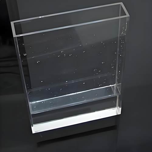 高透明亚克力小鱼缸扁形盒子定制