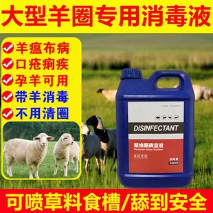 羊圈专用消毒液兽用牛羊圈消毒布病消毒液口蹄疫消毒液养殖场专用