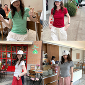 修身 Tetu 夏日好丽友 多色简约小飞袖 STUDIO 2025SS