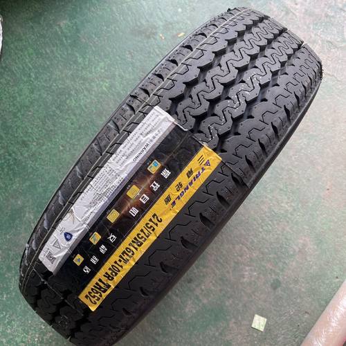 三角轮胎215/75R16LT/10加厚适用大通V80依维柯全顺校车10层TR652