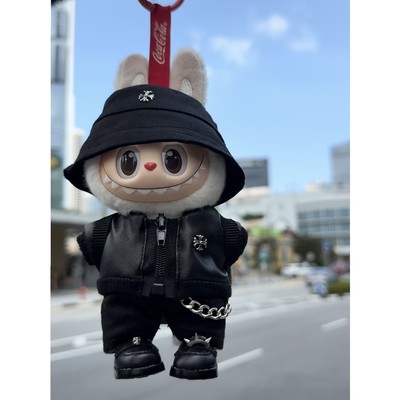 克萝心labubu17cm拉布布娃衣衣服仅娃衣