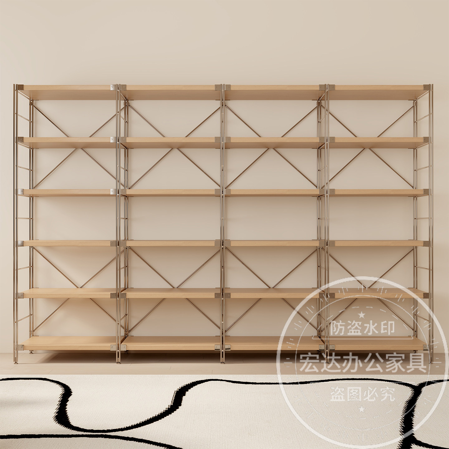 置物架落地多层家用书架阳台客厅收纳架仓库货架厨房微波炉储物架