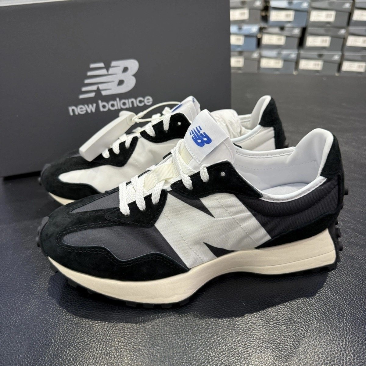 New Balance NB327系列 男女同款舒适复古休闲运动跑步鞋MS327LB1,运动鞋new,运动休闲鞋,淘宝优惠券,粉丝福利购,淘宝优惠卷