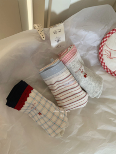 棉裆 舒适包臀中腰女内裤 可爱 生活系列～加长裆部