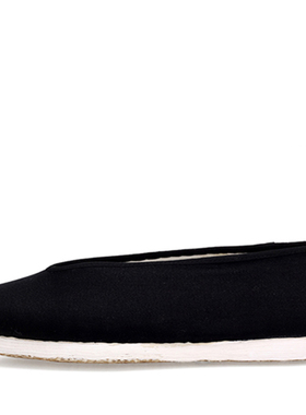 内联升8163A礼服呢布鞋加肥款老北京千层底手工元口老头鞋