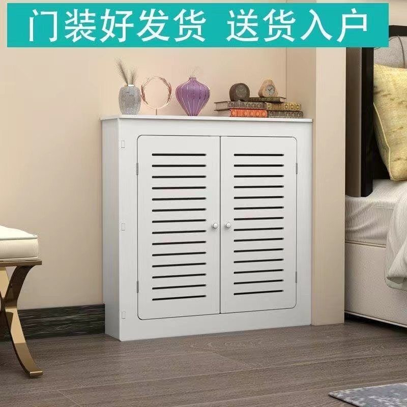 地暖分水器遮挡罩防水暖气分水器遮挡装饰柜暖气片遮丑神器遮挡箱