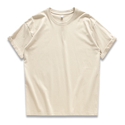 重磅短袖宽松夏季纯色