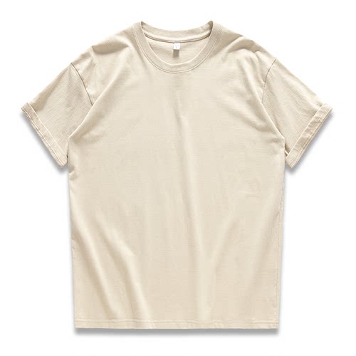 重磅短袖宽松夏季纯色