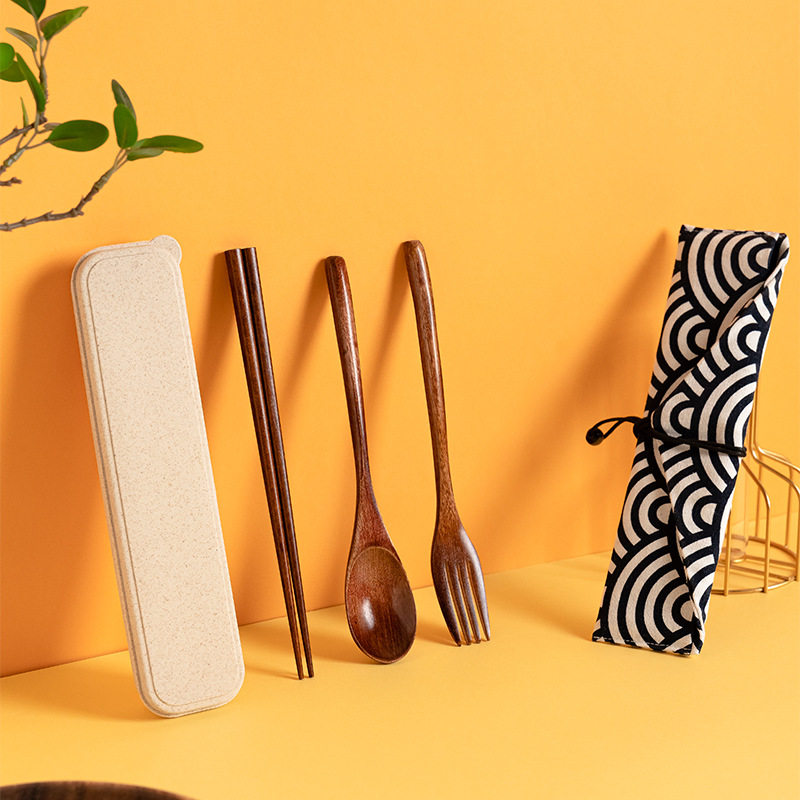 儿童一次性餐具筷子勺子便携外出宝宝碗筷辅食不锈钢婴儿幼儿叉勺