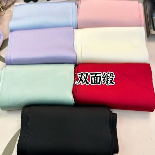 8CM/12CM双面缎DIY丝带织带手工垂坠头饰蝴蝶结大肠圈材料配件
