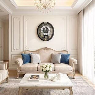 日本精工SEIKO魔幻音乐施华洛水晶挂钟北欧客厅静音钟表QXM366S