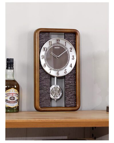 SEIKO日本精工高端卫星同步挂钟