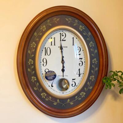 丽声别墅欧式风音乐报时豪华钟摆