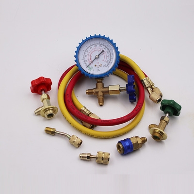 汽车家用双用空调加氟工具套装r22制冷u剂134雪种加注氟利昂冷媒