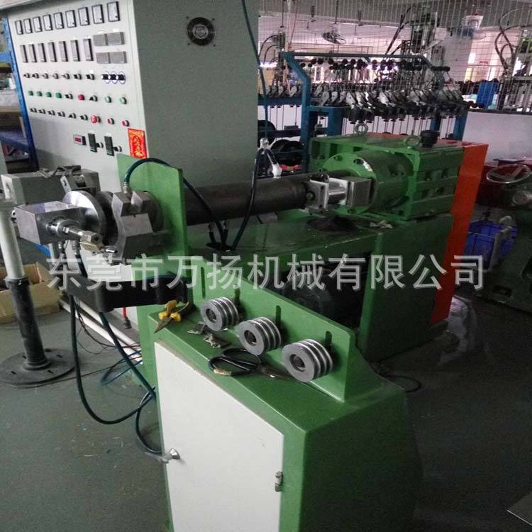 工厂直供65型硅胶押出生产线 80硅胶橡胶高温线材挤出机生产设备